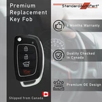 Btn Flip Key For Hyundai Tucson 2016 2017 2018 2019 TQ8-RKE-4F25 95430-D3010. Fixed Price $56.05.
