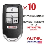 10X Autel Universal Smart For Honda Premium Style Button IKEYHD5TPR. Fixed Price $230.75.