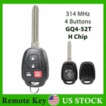 For Toyota Highlander 2014 2015 2016 2017 2018 2019 Remote Key Fob GQ4-52T. Fixed Price $18.79.