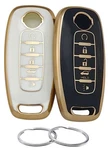 Reprotecting Key Fob Cover Compatible With 5 Buttons/tpu, Black/white. Fixed Price $17.57.