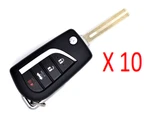 Oem Pack Lot Of Ten Toyota Keyless Entry Remote Flip Fob HYQ12BFB. Fixed Price $169.93.