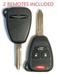 Chrysler Town & Country 2004-2007 Remote Key Fob M3N5WY72XX Best Quality A+++. Fixed Price $127.50.