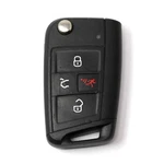 Vw Volkswagen 4-BUTTON Keyless Entry Remote Fob Fccid NBGFS12A01 Cut. Fixed Price $5.95.