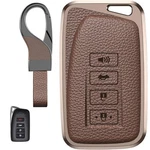 For Lexus Fob Cover Case, Premium Aluminum And Leather Protector With Key.... Fixed Price $63.46.