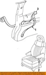 Gm Oem 97-00 Silhouette Restraint Systems Rear Seat Belts-buckle 88895093. Fixed Price $61.11.