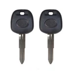 New Uncut Blank Transponder Key Replacement For Toyota 4C Chip TOY57-PT (2 Pack). Fixed Price $14.96.