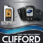 Clifford 7752X 2-WAY Lcd Remote Replacement Kit Matrix 5702X New 2026. Fixed Price $299.99.