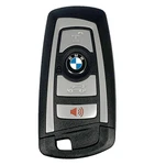 New Oem Bmw Remote + Uncut Key Insert 4B Silver YG0HUF5767 - Black. Fixed Price $69.85.
