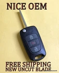 Oem Kia Soul Sportage Flip Keyless Remote Fob NY0SEKSAM11ATX (sl) 315-NAS-SL. Fixed Price $950.00.
