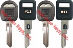 New Gm Single Sided Vats Ignition Keys #11 (pair) + Doors/trunk Oem. Fixed Price $38.45.
