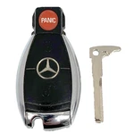 Oem Mercedes Benz Keyless Remote Button + Uncut IYZ3317 - (shp). Fixed Price $59.73.