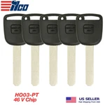 5X Ilco Transponder Key For Honda/acura HO03-PT Philips 46 V Chip. Fixed Price $55.95.