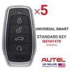 5X Autel Universal Smart Standard Button IKEYAT4TR. Fixed Price $114.75.