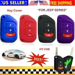 Silicone Case Fob Cover Entry Holder For Jeep Wrangler Gladiator 2020 Smart Key. Fixed Price $16.99.