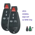 For 2013 2014 2015 2016 2017 Dodge Ram 1500 2500 3500 Remote Key Fob GQ4-53T. Fixed Price $99.99.
