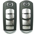X2 Smart Remote Key Fob For Mazda CX-5 CX-9 2016 2019 WAZSKE13D02 TKY2-67-5D. Fixed Price $49.99.