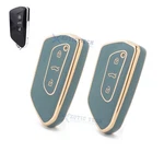 2PCS Full Protect Gray Car Key Skin Cover For Volkswagen Golf Gti Atlas Tiguan. Fixed Price $13.98.