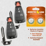 2X Keyless Entry Remote Fob For Dodge Ram 2013 2014 2015 2016 2017 GQ4-53T. Fixed Price $19.95.