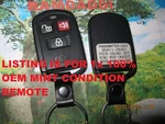 Mint! Oem 00-06 Hyundai Santa Fe Elantra Remote Key Fob 95411-26201 OSLOKA-221T. Fixed Price $52.47.