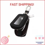 Yuoyar Key Fob Cover, Universal Car Leather Case, Holder For Auto Remote. Fixed Price $14.58.