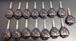 Lot Of 15 Oem Toyota Head Key Fob Remotes Dot Chip 4 Buttons. Fixed Price $187.50.