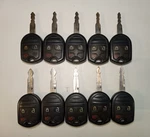 Lot Of 10 Oem Ford Head Key Fob Remotes CWTWB1U793 Buttons. Fixed Price $180.00.