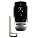 Oem Mercedes Benz Amg Keyless Remote + Uncut IYZ-MS2 (glossy) (shp). Fixed Price $109.65.