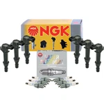 Ngk 6 Ignition Coils Laser Platinum Spark Plugs Kit For Dodge Jeep Mitsubishi. Fixed Price $221.95.