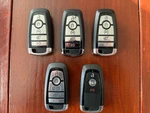 Lot Of 5 Remote Keyless Entry Fob Smart Keys Push Button Start Ford Lincoln. Fixed Price $89.98.