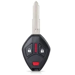 Keymall Head Fob Keyless Entry Remote Replacement For Mitsubishi Outlander. Fixed Price $40.00.
