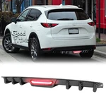 For Mazda CX-5 CX-3 CX-9 34" Carbon Look Rear Bumper Lip Diffuser W/ Brake Light. Fixed Price $69.18.