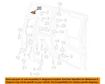 Gm Oem 96-25 Express 1500 Side Loading Door Lock Hardware-wedge 15845693. Fixed Price $19.30.