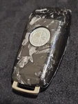 Mercedes Amg Genuine Forged Carbon Fiber Remote Fob Cover Case Glc Cla. Fixed Price $22.00.
