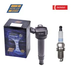 Set Of X Spark Plug Denso PK20TT & Herko Ignition Coil B148 For Toyota. Fixed Price $27.50.