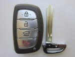 Oem 2013-2016 Hyundai Elantra Smart Key Fob Remote SY5MDFNA433 Unlocked /worn. Fixed Price $48.95.