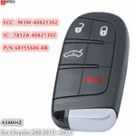 For 2015 2016 2017 Chrysler 200 Smart Key Remote Prox Fob M3M-40821302 68155686. Fixed Price $18.30.