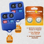 2000-2014 Ford Focus Keyless Entry Remote Car Fob Blue 4BTN. Fixed Price $9.95.