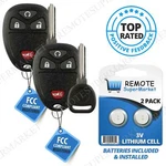 Replacement For Chevy Silverado Suburban 1500 2500 Remote Key Fob 4B Rs Set Pair. Fixed Price $19.95.