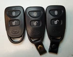 Lot Of 3 Oem Kia Standard Key Fob Remotes PLNHM-T002 Buttons. Fixed Price $36.00.
