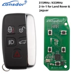 Lonsdor Smart Key Dual Frequency 315MHZ /433MHZ For Land Rover&jaguar 2010-2018. Fixed Price $37.00.