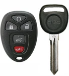 Keyless Entry Remote For Gmc Acadia & Yukon + Transponder Chip With Logo.. Fixed Price $19.99.