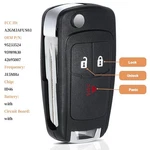 Pack Keyecu Flip Remote Fob Replacement For Chevrolet Spark 2013 2014 2015. Fixed Price $73.79.
