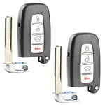 2X Remote Smart Key Fob 4B For Hyundai Elantra Hatchback Veloster (SY5HMFNA04). Fixed Price $34.95.