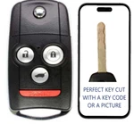 Key Cut + Remote Flip For 2007-2013 Acura Mdx Rdx N5F0602A1A 35111-STX-326. Fixed Price $39.99.
