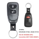 Replacement Remote Key Fob For 2008-2009 Kia Spectra 5 , Sportage NYOSEKS-09TX. Fixed Price $20.90.