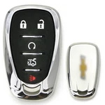 Glossy Chrome Smart Key Fob Shell For Chevy Camaro Malibu Cruze Spark Volt Bolt. Fixed Price $9.09.