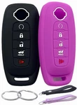 Reprotecting Silicone Rubber Key Fob Cover Compatible Black Purple,. Fixed Price $22.48.