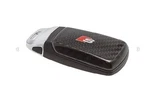 Audi Genuine Accessory Key Cover Carbon With Lettering, Chrome Clasp. Fixed Price $53.63.