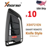 10 Xhorse XSKF21EN Universal Smart Remote Key 4 Button For TOOL/VVDI2. Fixed Price $129.00.