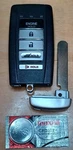 Fair Cond. Oem 5 Btn 2019-20 Acura Mdx Smart Key Remote 72147-TJB-A41R Driver #2. Fixed Price $254.95.